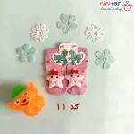 جوراب عروسکی نوزاد سایز یک