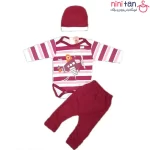 سه تکه نوزادی طرح هواپیما