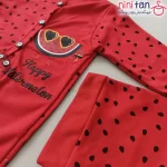 سرهمی هندوانه یلدا نوزادی با کلاه