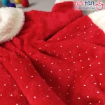 پیراهن دخترانه یلدا کریسمس مخمل