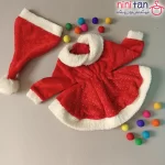 پیراهن دخترانه یلدا و کریسمس