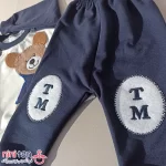 بلوز شلوار بچگانه تکه دوزی طرح تدی