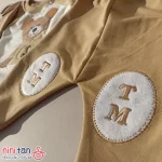 بلوز شلوار بچگانه تکه دوزی طرح تدی