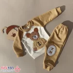 بلوز شلوار بچگانه تکه دوزی طرح تدی