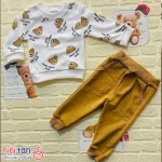 بلوز شلوار بچگانه دورس طرح خرس