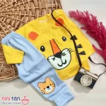 بلوز شلوار بچگانه طرح ببر