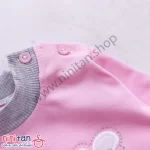 بلوز شلوار بچگانه قلب و نگین دخترانه