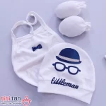 ست بیمارستانی نوزاد مدل سیبیل و عینک