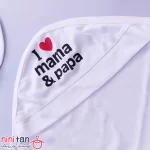 ست بیمارستانی نوزاد مدل ماما پاپا