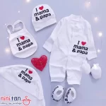 ست بیمارستانی نوزاد مدل ماما پاپا