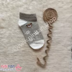 جوراب بچگانه سایز 5 مدل پنجه خرس