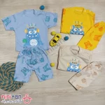 تی شرت شلوارک بچگانه طرح هیولا