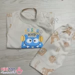 تی شرت شلوارک بچگانه طرح هیولا