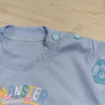 تی شرت شلوارک بچگانه طرح هیولا