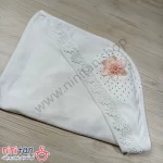 ست بیمارستانی نوزاد 7 تکه دانتل کاری گلدار