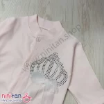 ست بیمارستانی نوزاد 7 تکه گلبهی