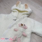 سرهمی زمستانی نوزاد پولیشی عروسک دار