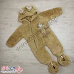 سرهمی زمستانی نوزاد پولیشی عروسک دار