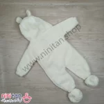 سرهمی زمستانی نوزاد پولیشی عروسک دار