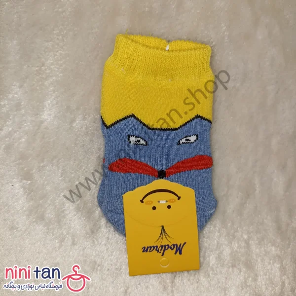 جوراب حوله ای بچگانه سایز 1 تا 3