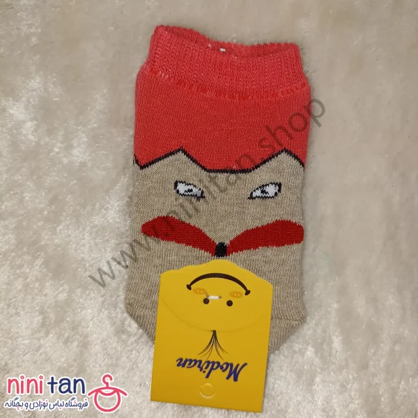 جوراب حوله ای بچگانه سایز 1 تا 3