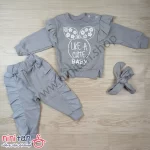 3 تیکه نوزاد بلوز شلواز دخترانه میکی موس