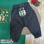 شلوار نوزاد پشت چاپدار فاق بلند