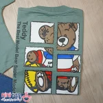 تیشرت شلوارک بچگانه تدی پازلی