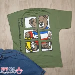 تیشرت شلوارک بچگانه تدی پازلی