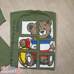 تیشرت شلوارک بچگانه تدی پازلی