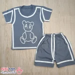 تیشرت شلوارک طرح خرس AR سایز