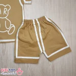 تیشرت شلوارک طرح خرس AR سایز