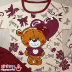 تیشرت و ساپورت دخترانه نگین دار