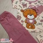 تیشرت و ساپورت دخترانه نگین دار