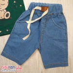 تیشرت و شلوارک بچگانه طرح کلاه شیطونی