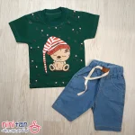 تیشرت و شلوارک بچگانه طرح کلاه شیطونی