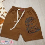 تیشرت و شلوارک بچگانه طرح خرس کلاه و پاپیون