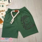 تیشرت و شلوارک بچگانه طرح خرس کلاه و پاپیون