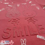 تیشرت و شلوارک دخترانه مدل خرگوش برجسته