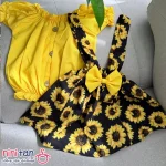 بلوز دامن بچگانه آفتابگردان