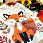 تی شرت و شلوارک بچگانه طرح روباه