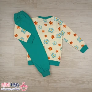 بلوز شلوار بچگانه دخترانه طرح خرگوش و پاپیون