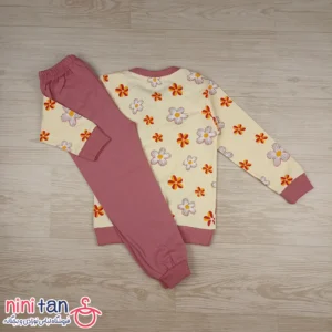 بلوز شلوار بچگانه دخترانه طرح خرگوش و پاپیون