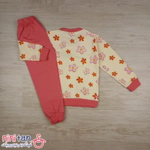 بلوز شلوار بچگانه دخترانه طرح خرگوش و پاپیون