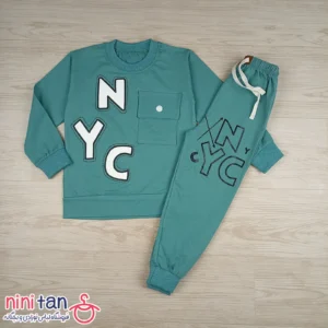 بلوز شلوار بچگانه طرح NYC