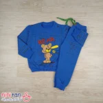 بلوز شلوار بچگانه طرح خرس بیسبال