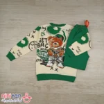 بلوز شلوار بچگانه طرح خرس و ماشین