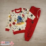 بلوز شلوار بچگانه طرح فضانورد