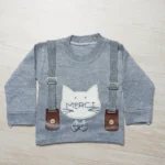 بلوز شلوار نوزاد طرح مرسی سایز 1 و 2