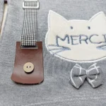 بلوز شلوار نوزاد طرح مرسی سایز 1 و 2